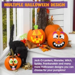 Joyfy 16 Packs Halloween Foam Craft Kit Pumpkin Decor Stickers, Halloween Party Favors School Games Gifts For Kids, Arts Activities Party Supplies -Target GUEST ca16ae27 e6f3 4eca 96fa a3f0ac856398