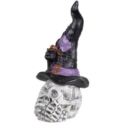 Northlight Skull In Witch Hat With Cat Halloween Decoration - 22.75" -Target GUEST cb8f2fb2 8514 42ec bc97 3bc3644aedf3