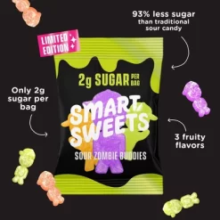 SmartSweets Halloween Sour Zombie Buddies Candy - 1.25oz -Target GUEST cc571204 c948 415d b400 f11d4d800905