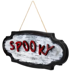 Northlight Animated Sound Activated 'Spooky' Halloween Sign - 20.5" -Target GUEST cc6435b1 4e6b 45b1 98cf 6e0b278cf60d