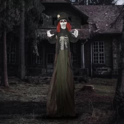 YOOCOZZ Outdoor Halloween Decoration 6' Life Size Zombie With Realistic Skeleton Chest And Scary Sharp Teeth -Target GUEST ccb1e446 716d 488c 93c4 e5d01b817009