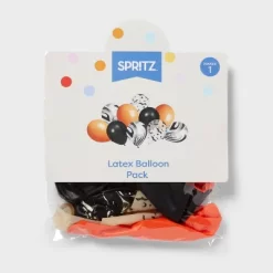 10ct Halloween Bats And Marble Mix Latex Balloon Pack Orange/Black - Spritz™ -Target GUEST cd6660d0 5217 4eba 9c8a 9c5e7c1f03ac