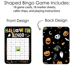 Big Dot Of Happiness Jack-O'-Lantern Halloween - Bingo Cards And Markers - Kids Halloween Party Bingo Game - Set Of 18 -Target GUEST ceaf4fe3 697c 4311 b683 564130f5e1ea