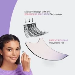 KISS Products ImPRESS Easy Tab Press On Self Adhesive Eyelashes - Classy Natural - 20ct 17 KISS Products ImPRESS Easy Tab Press On Self Adhesive Eyelashes - Classy Natural - 20ct -Target GUEST cf878337 996e 4fa3 92a5 fe9be8d83a4e