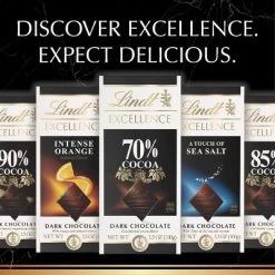 Lindt 4/6/12 Bars, Excellence 90% Cocoa Dark Chocolate 3.5oz Full Size Candy Bar -Target GUEST d0a30507 3c56 4b8f af56 a4c045780af4