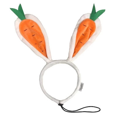 Midlee Carrot Bunny Ears Easter Dog Headband Costume 11 Midlee Carrot Bunny Ears Easter Dog Headband Costume - Image 9