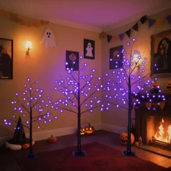 ACEPANO 72 In. H 3-Piece Halloween Spooky Tree For Halloween Indoor Home Decoration-Purple -Target GUEST d0f2ab1b 75db 4cdf addf 138b74aff83b