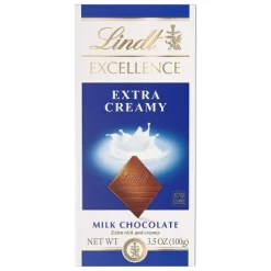Lindt 4/6/12 Bars, Excellence Extra Creamy Milk Chocolate 3.5oz Full Size Candy Bar -Target GUEST d2142923 db34 48c9 b7c4 4ed4c0609261