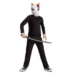 Disguise Demon Slayer Boys' Tanjiro Kamado Fox Warding Mask Halloween Costume Mask - White - One Size Fits Most -Target GUEST d232d784 4b21 4af5 ba96 139f19d79340