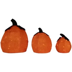 Northlight LED Lighted Jack O' Lantern Outdoor Halloween Decorations - Warm White - Set Of 3 -Target GUEST d2af326b 3858 4c58 8e93 4923b9a2feec