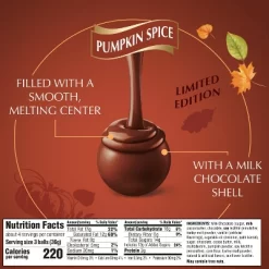 LINDOR, Lindt Fall Harvest Chocolate Pumpkin Spice Bag Candy - 5.1oz -Target GUEST d45a1d0d e861 43f7 8123 ed0a5ee72334