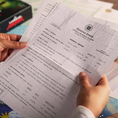 Hunt A Killer Lakeside Slaughter Board Game 4 Hunt A Killer Lakeside Slaughter Board Game - Image 2