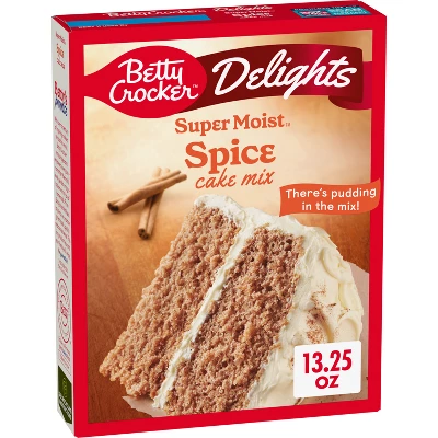 Betty Crocker Delights Spice Super Moist Cake Mix - 13.25oz 11 Betty Crocker Delights Spice Super Moist Cake Mix - 13.25oz - Image 9