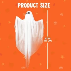 Joyfy 47” Halloween Hanging Ghost Outdoor Decoration, Flying Ghosts With Warm LED Light Party Decor Prop For Front Yard Patio Garden 2 Pack -Target GUEST d6781215 6cdc 4859 8459 15e53f216e7c