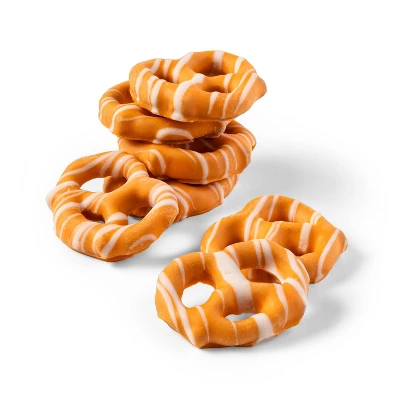 Fall Harvest Pumpkin Spice Mini Pretzel Twists With White Drizzle - 6oz - Favorite Day™ 4 Fall Harvest Pumpkin Spice Mini Pretzel Twists With White Drizzle - 6oz - Favorite Day™ - Image 2