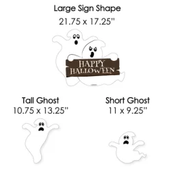 Big Dot Of Happiness Spooky Ghost - Yard Sign And Outdoor Lawn Decorations - Halloween Party Yard Signs - Set Of 8 -Target GUEST d9cd46e2 7ac4 401f 8ff0 af91c1465bca