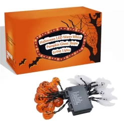 Joyfy 19.7FT 30 LEDs Halloween String Lights Decorations, Ghost Pumpkin String Light With 8 Lighting Modes For Halloween Party Indoor Outdoor Decor -Target GUEST d9d5df0e 3de5 4a46 b0a0 ce781b820164
