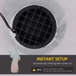 Syemin Decorative Holiday Scene Props Halloween Inflatable Outdoor Decoration Ghost With Pumpkin, Blow Up Yard Decor, White, 41.3"*25.5"*70.8" 9 Syemin Decorative Holiday Scene Props Halloween Inflatable Outdoor Decoration Ghost With Pumpkin, Blow Up Yard Decor, White, 41.3"*25.5"*70.8" -Target GUEST da85d18b 44d4 44d1 90ec 91d30aa9d84f