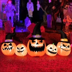 Tangkula Long Inflatable Pumpkin Family Waterproof Halloween Yard Decoration With Built-in LED Lights Indoor & Outdoor Halloween Decor 17 Tangkula Long Inflatable Pumpkin Family Waterproof Halloween Yard Decoration With Built-in LED Lights Indoor & Outdoor Halloween Decor -Target GUEST db0e6221 29dd 4936 a62d 539bbf61f6e0