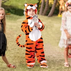 Joyfy Baby Halloween Costume Tiger Jumpsuit With Tail, Toddler One Piece Animal Suit With Hat For Halloween Dress Up Party -Target GUEST dc583476 84f8 4b69 a632 ae4992de8b71