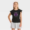 Girls' Short Sleeve Halloween 'Ghost Cat' Flip Sequin T-Shirt - Cat & Jack™ Black -Target GUEST dda14b29 9338 4b25 aeb0 a49ac7200b30