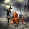 BOO BOX 48" Groundbreaking Pumpkin Skeleton, Orange - Creepy Outdoor Halloween Decorations For Yard -Target GUEST dfabfa84 641b 4c0b 9ebd 8e4e4c420249