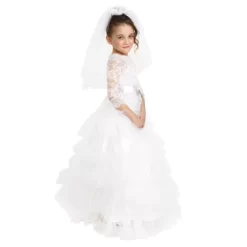 Dress Up America Bridal Gown Costume For Toddler Girls - Bride Dress Up Set -Target GUEST e14bebb7 1660 452a 87f8 6e8033688458