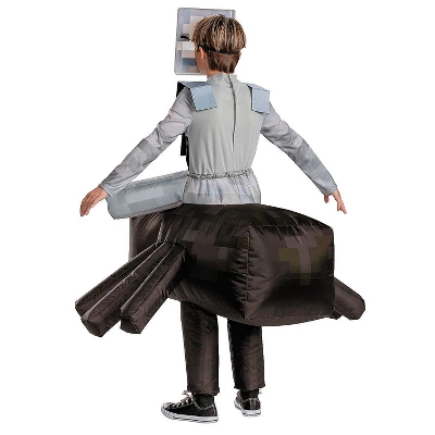 Disguise Minecraft Kids' Spider Jockey Halloween Deluxe Inflatable Costume - Gray - 10-12 5 Disguise Minecraft Kids' Spider Jockey Halloween Deluxe Inflatable Costume - Gray - 10-12 - Image 3