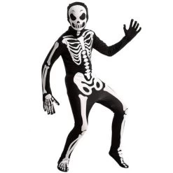 Joyfy Boys' Halloween Skeleton Costume – Glow-in-the-Dark Bone Jumpsuit (One-Piece Halloween Outfit) -Target GUEST e2de2b01 a025 4190 8f18 7b5db0656ef3 1
