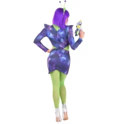 HalloweenCostumes.com Women's Cosmic Alien Halloween Costume