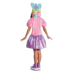 Disguise Furby™ Kids' Tie Dye Hooded Dress Halloween Costume - Pink - 7-8
