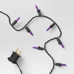 300ct LED Halloween Indoor Outdoor Miniature String Lights Purple/Black - Hyde And EEK! Boutique™ -Target GUEST e3ba29b6 f0a7 405e 972b e3a7027bea4f