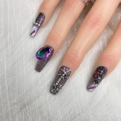 Vynxaria Black Long-Lasting Wearable Nails For Everyday Chic Size M -Target GUEST e4133f7e 7409 43d6 8abc a97b16b97330