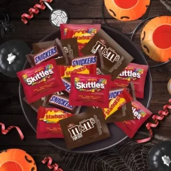 Mars Starburst, Snickers, Skittles, & M&M's Halloween Variety Pack Fun Size - 68.69oz/150ct -Target GUEST e44334df 4836 4a69 a76b aa00b6e41809