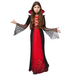 Joyfy Girls‘ Halloween Royal Vampire Queen Costume – Gothic Victorian Halloween Dress Set Rule The Night In Dark Elegance! -Target GUEST e4fb5195 4b77 4e8c 9670 35d93df92513