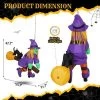 Karl Home 3.9 FT Halloween Inflatable Witch Riding Broom Broke Out From Window Outdoor Decorations -Target GUEST e5e585a3 f831 40c2 87b7 4882b57ea649