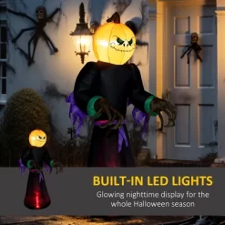 Syemin Inflatable Holiday Decorations 7' Halloween Inflatable Outdoor Decoration Reaper Ghost Pumpkin, Blow Up Yard Decor, Black, 43.3"*26"*82.8" 8 Syemin Inflatable Holiday Decorations 7' Halloween Inflatable Outdoor Decoration Reaper Ghost Pumpkin, Blow Up Yard Decor, Black, 43.3"*26"*82.8" -Target GUEST e65308ee ee68 4143 92db cc543b487054