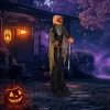 Syemin Decorative Holiday Scene Props 7ft Pumpkin Man Halloween Standing Decoration Halloween Inflatable Outdoor Decorations, Black, 48"*12"*84" -Target GUEST e68b8f6e 8ed8 41ab a090 f765abd34ec2