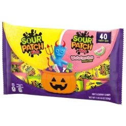 SOUR PATCH KIDS & Sour Patch Watermelon Halloween Candy Variety Pack Treat Size - 22oz/40ct -Target GUEST e69e933d fd3d 449d b436 bb92a33fae74