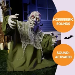 Joyfy Halloween Decor Zombie Groundbreaker, Light Up Eyes Creepy Animated Zombie For Halloween Party Outdoor Lawn Patio Yard Decoration -Target GUEST e7288703 1ca3 4b39 b47d 970f929b27dc