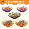 Joyfy 5pcs Halloween Plastic Spider Web Bowls Candy Basket, Candy Bowl Tableware Decorations, Halloween Candy Dish Trick Or Treat Party Supplies -Target GUEST e8439a57 4b40 4fed bd2d 8e4c29f6fa76