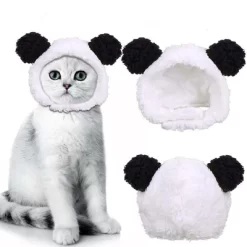 1 Or 2pcs Cute Cat Costume Warm Bear Hats For Cat Adjustable Soft Small Pet Headwear Bear Hat For Cat Puppy Dog Holiday Christmas Halloween -Target GUEST e881e61f 0280 4dfb 9f31 b903bb709fa8