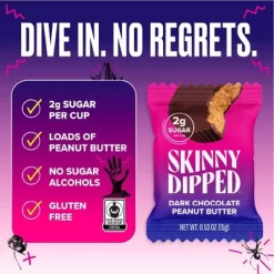 SkinnyDipped Dark Chocolate Peanut Butter Cups Halloween Candy Box - 10.6oz/20ct -Target GUEST e9230acb 4ebb 448f 97ce 0bcd15a75a0d