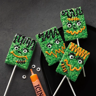 Frightful Frankenstein Crispy Rice Treats Kit - 7.4oz - Halloween - Favorite Day™ 6 Frightful Frankenstein Crispy Rice Treats Kit - 7.4oz - Halloween - Favorite Day™ - Image 4