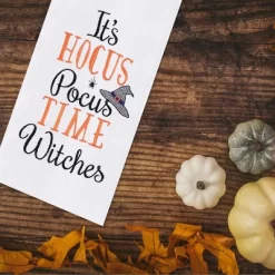 C&F Home Hocus Pocus Time Cotton Embroidered Flour Sack Halloween Kitchen Towel -Target GUEST ea3f187a 4dfd 4926 8f64 0124ac870610