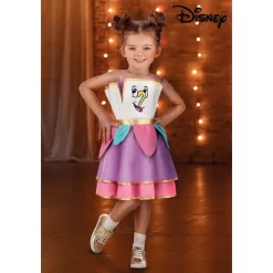 HalloweenCostumes.com Toddler Girl Disney Beauty And The Beast Chip Halloween Costume | Disney Costumes