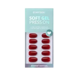 BTArtbox Press-On Nails - Cardinal - S Oval - 32ct -Target GUEST eb67643e b9b0 4504 b649 6ee7a5c74ff2