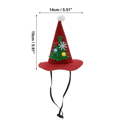 Unique Bargains Halloween Pet Headwear 5.91"x5.51" Red 1 Pc 5 Unique Bargains Halloween Pet Headwear 5.91"x5.51" Red 1 Pc - Image 3