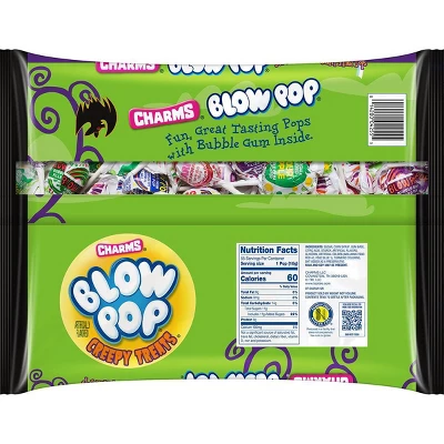 Blow Pop Halloween Assorted Lollipops - 30.25oz/55ct 3 Blow Pop Halloween Assorted Lollipops - 30.25oz/55ct