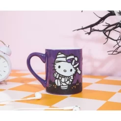 Silver Buffalo Sanrio Hello Kitty "Happy Halloween" Ceramic Glitter Mug | Holds 14 Ounces -Target GUEST ed961e9f 56bd 4d72 ade5 2fca1b0a7851